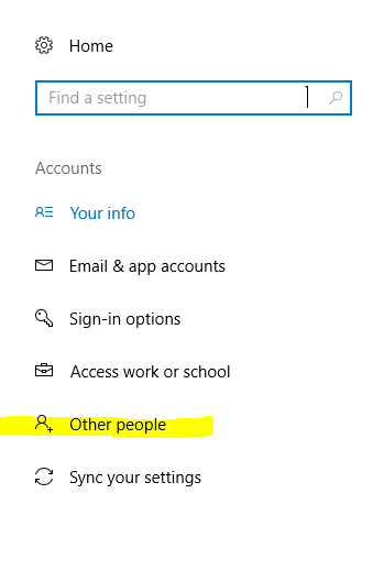 other people