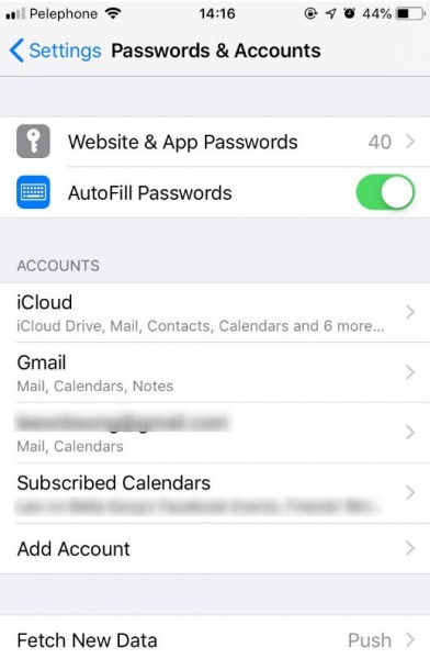 add account