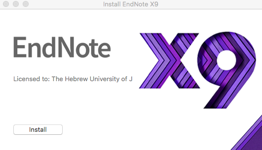 המשך התקנה