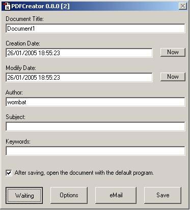 PDF creator 2