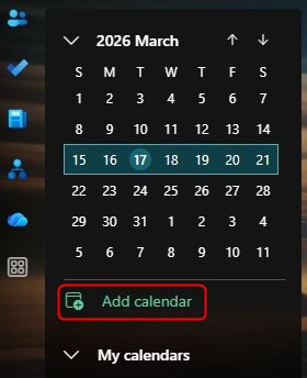 calendar