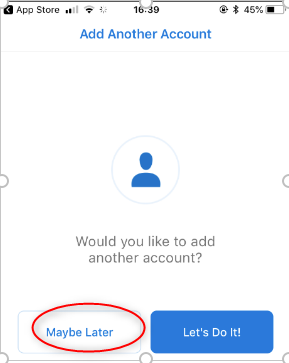 add another account