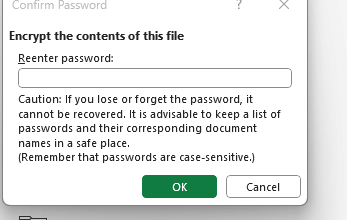 password