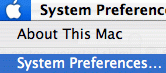 system preferences