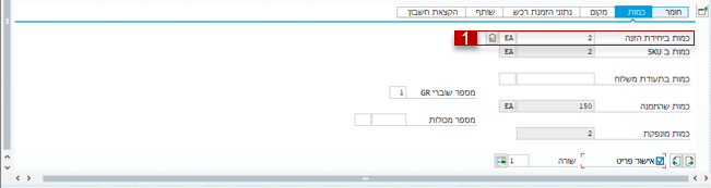 כמות
