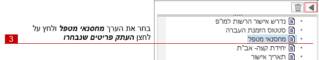 מחסנאי מטפל