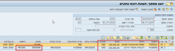 הצגת מסמך