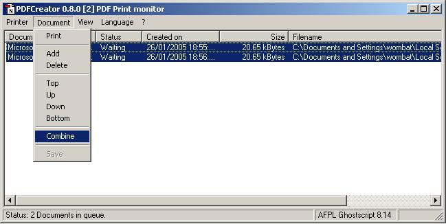 PDF creator 3