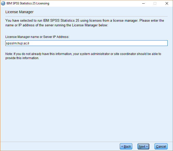 Spss 25 network windows 